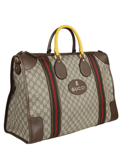 men gucci luggage|Gucci duffle bags for men.